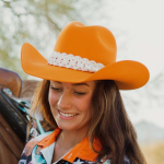 Stand out from the crowd with a vibrant and stylish orange fitted hat. Explore our wide selection of styles and find the perfect one to express your unique personality.