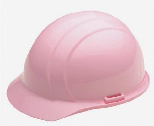 Pink Construction Hat: Safety and Style on the Construction Site插图