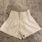 Step Up Your Style Game with White Leather Shorts. Sleek, chic, and timeless. Effortlessly elevate any outfit for a polished, fashion-forward look.