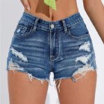 DIY denim shorts