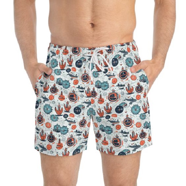 Loose Swim Shorts