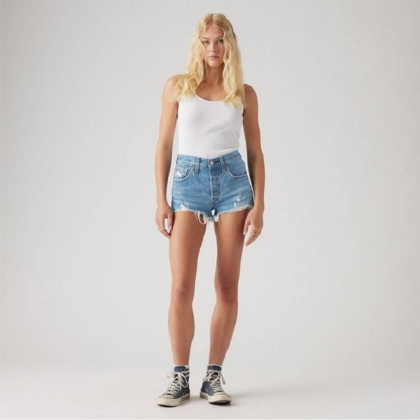 Learn how to stretch denim shorts.