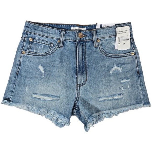 Dress up denim shorts.