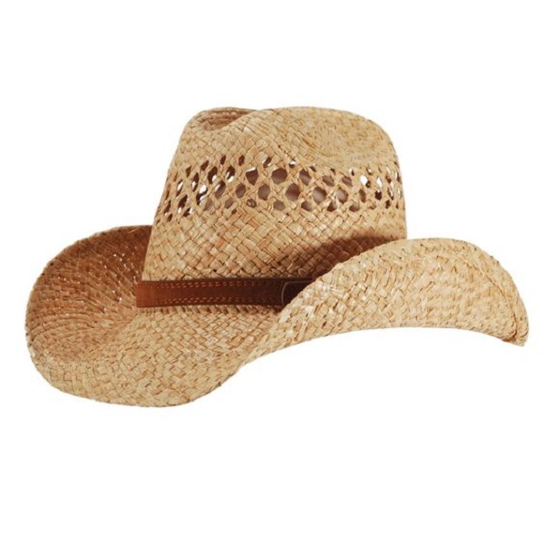 straw cowboy hat shaping