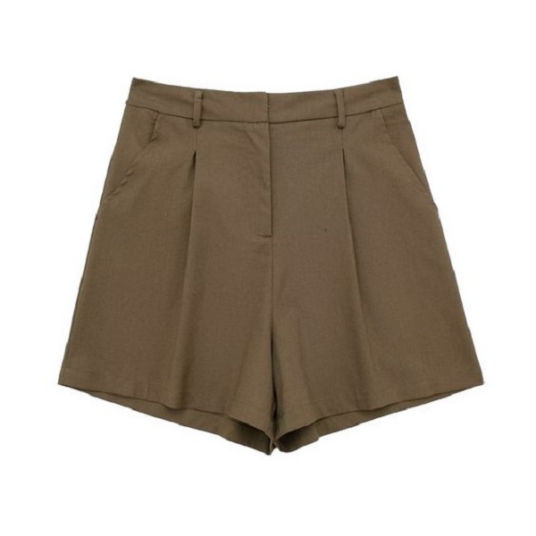 Fold dress shorts.