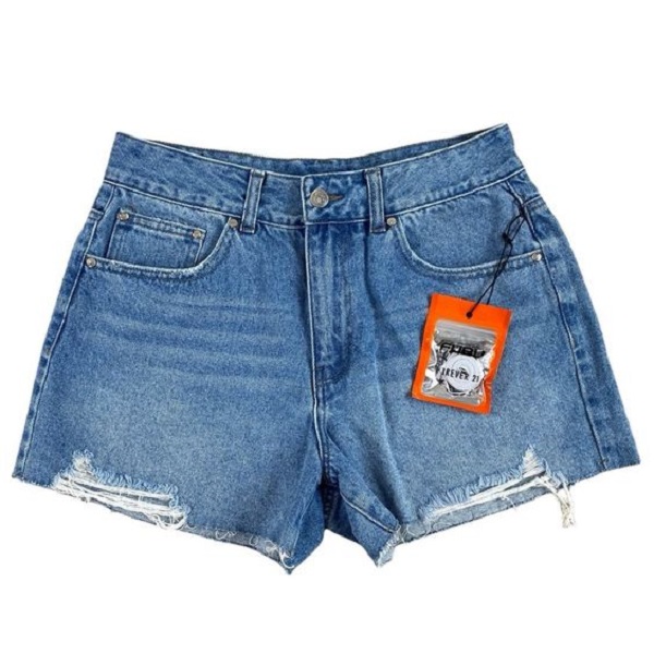 Alter denim shorts waist.