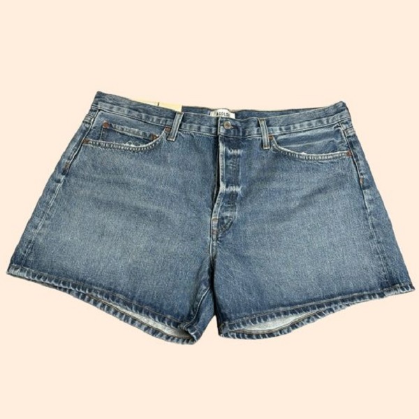 Alter denim shorts waist.