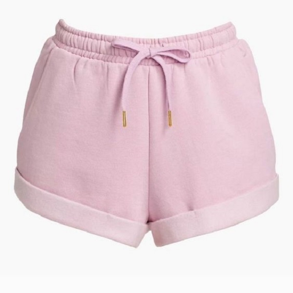 Pair with pink shorts.