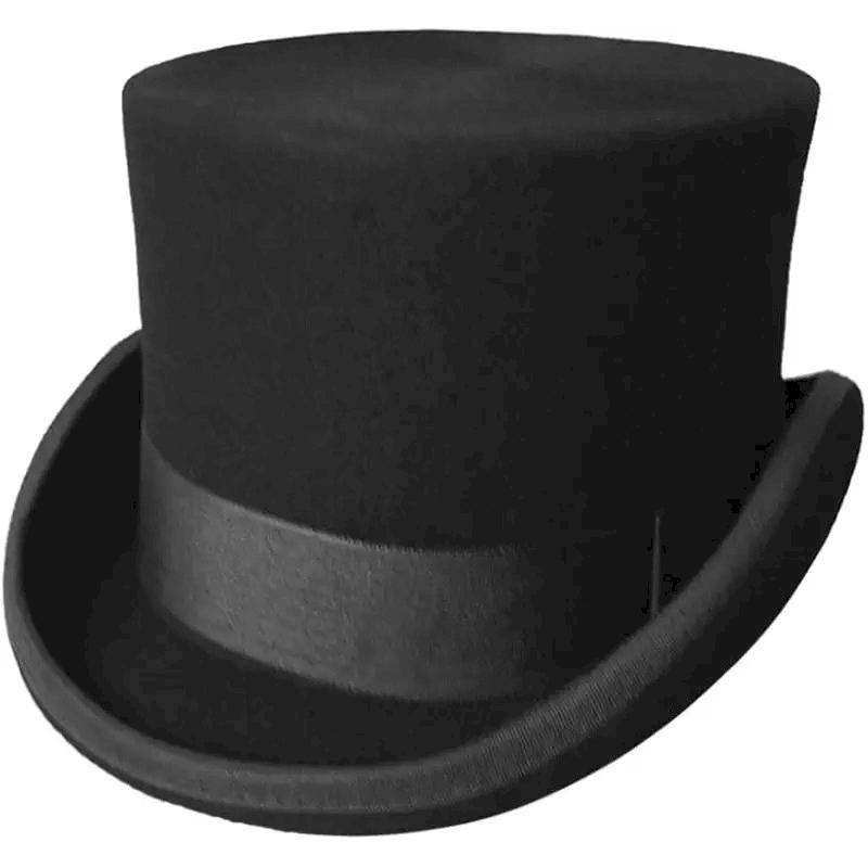 when was the top hat popular